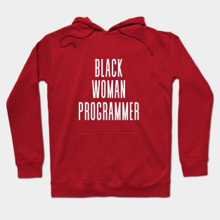 Black Woman Programmer Hoodie